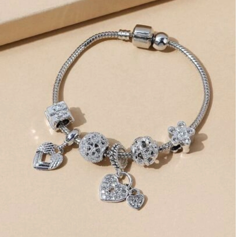 Silver Charm Bracelet